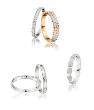 Les bagues de fiançailles et bagues diamants Fair'Belle / Pfertzel